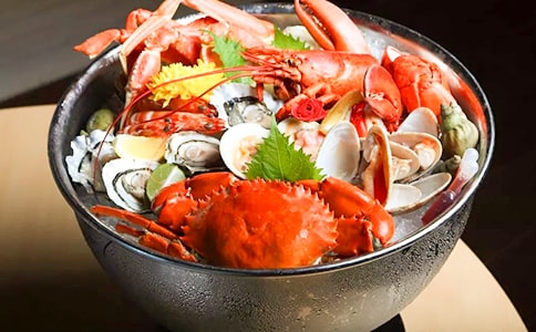 吃海鮮大餐句子